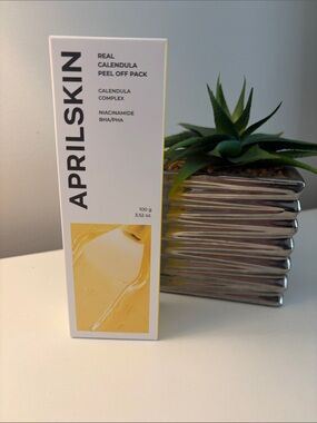 Real Calendula Peel Off Pack – new and unopened from April skin